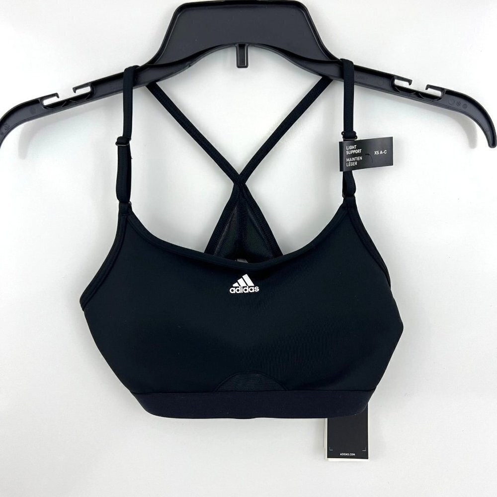 Adidas Powerreact Training Light -Support Padded Sports‎ Bra XS A-C